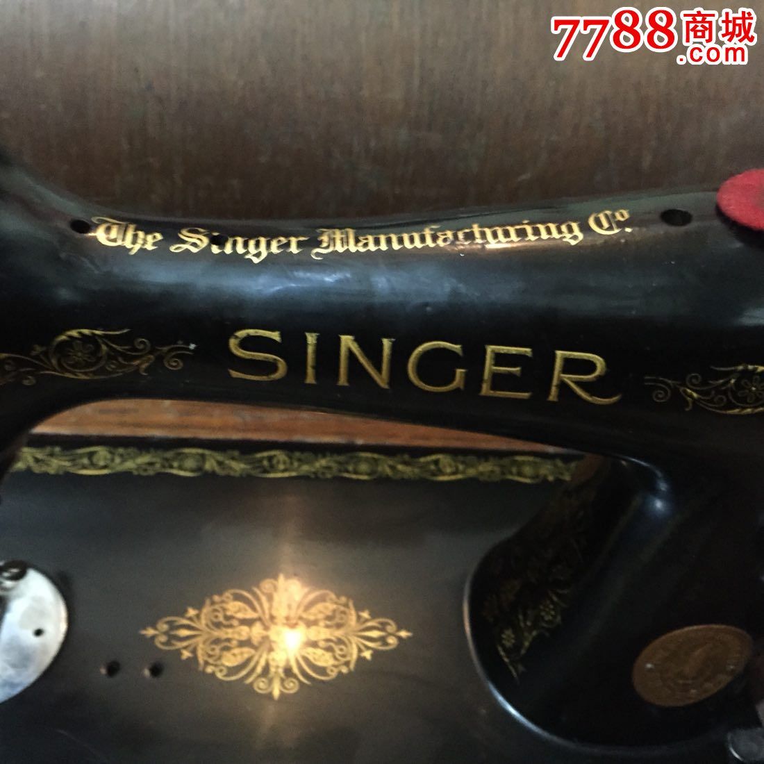 美国胜佳30年代手摇缝纫机,正常使用!