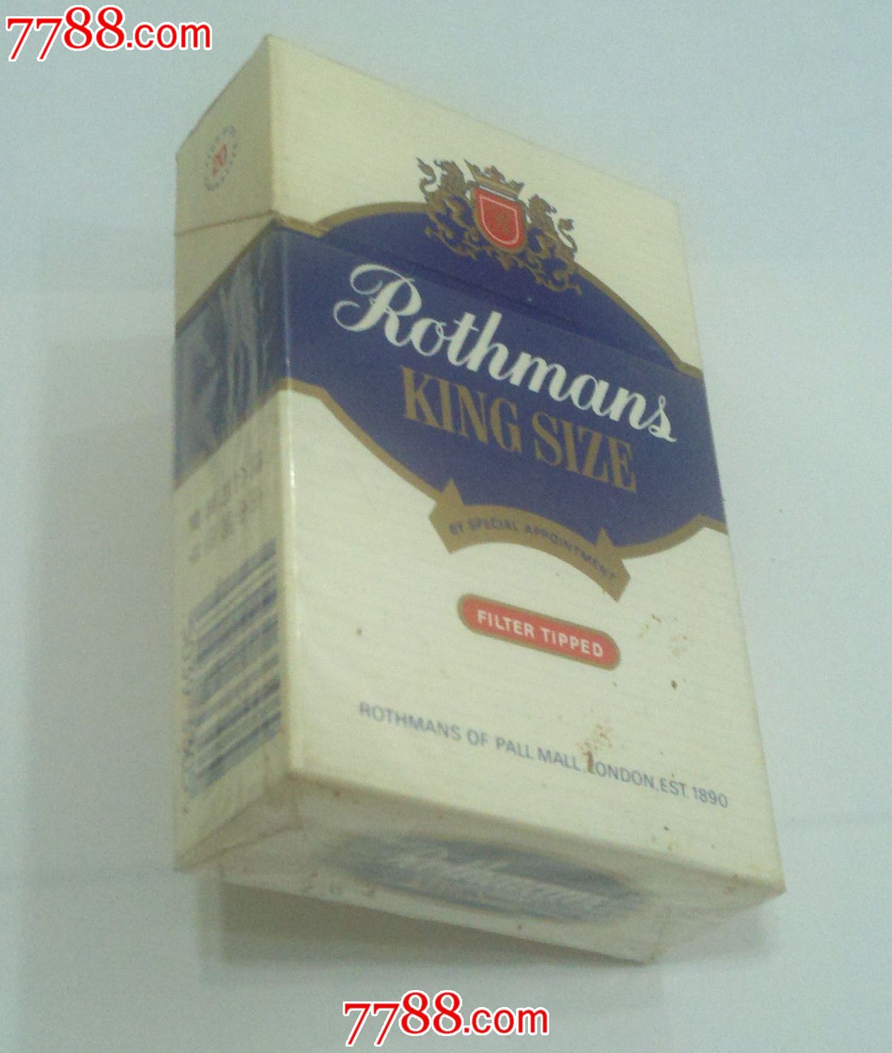 rothmanskingsize乐富门白色中间蓝色