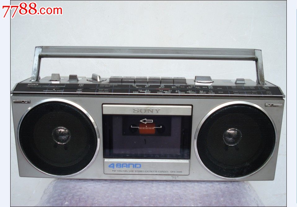 日本原装sony-cfs-330s索尼收录机/品好功能好索尼录音机