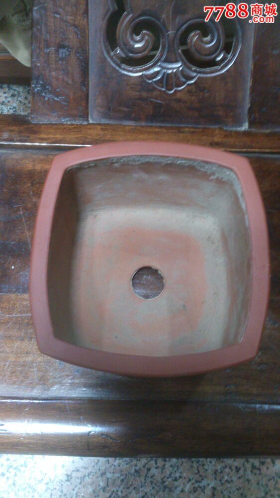 陈建强粉段四方盆-se30224637-紫砂盆-零售-7788收藏