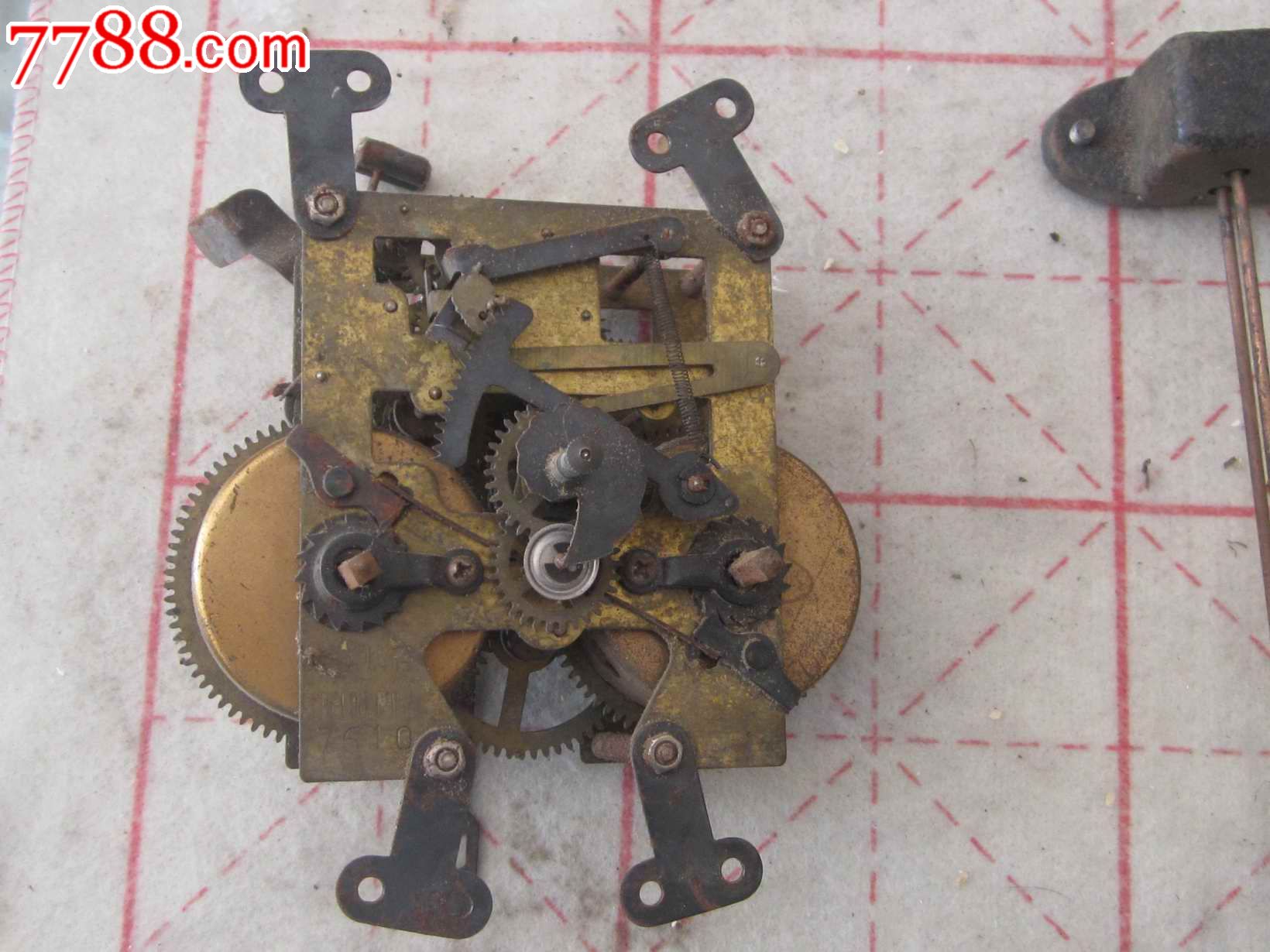 六十七十年代北极星挂钟整个配件