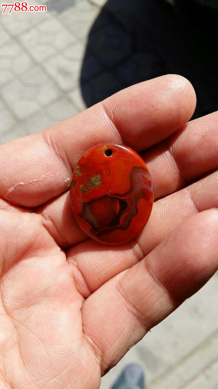 战国红玛瑙小挂件