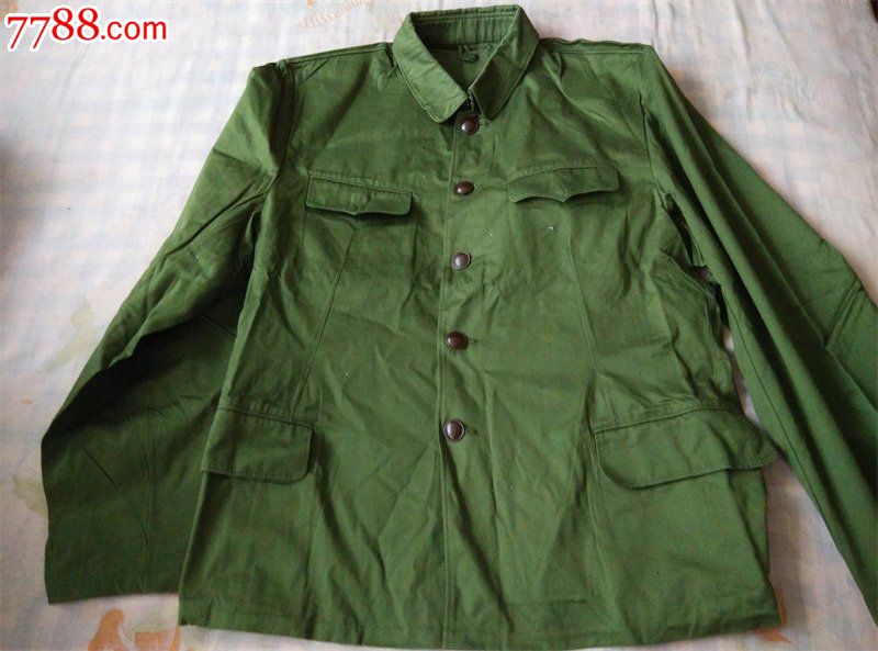 65式迪卡干部军装上衣如图