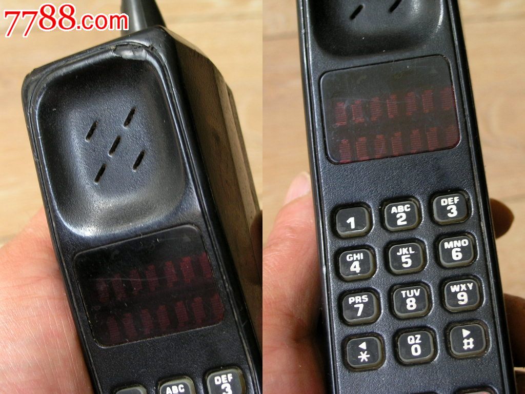 怀旧收藏150601-上世纪美国原装摩托罗拉模拟手机大哥大8*00x