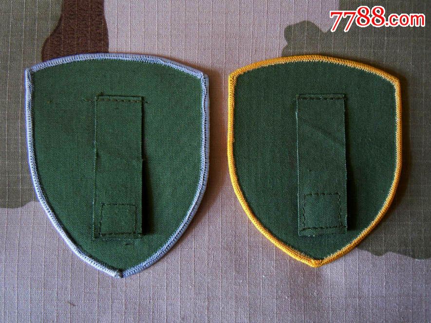 老式收藏系列臂章——航空兵44师45师臂章2枚
