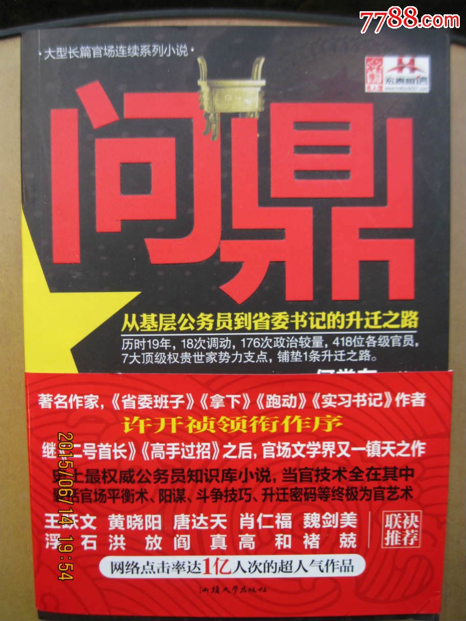 问鼎--从基层公务员到省委书记的升迁之路,16开本