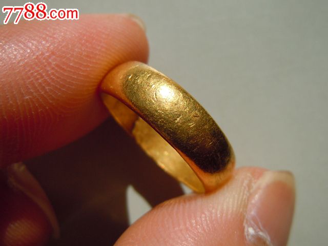 老金戒指(已方九霞新记天足赤衣)6.30克!