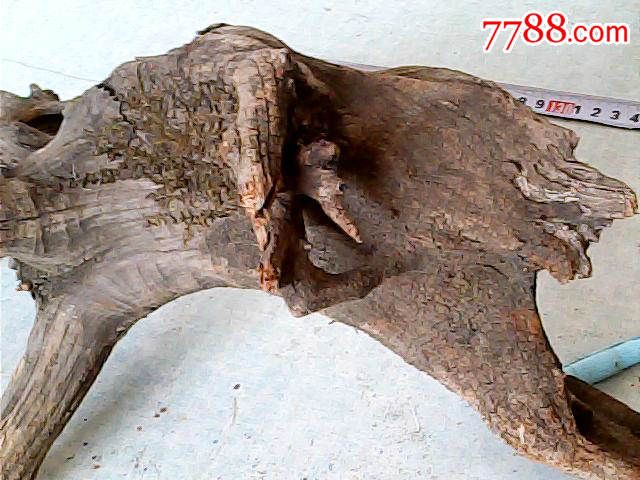 崖柏根艺老干料扁根味浓【44厘米*18厘米*20厘米】重1400克
