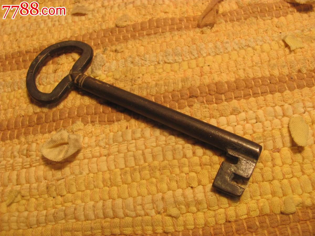 民国时期银行金库大铜钥匙3