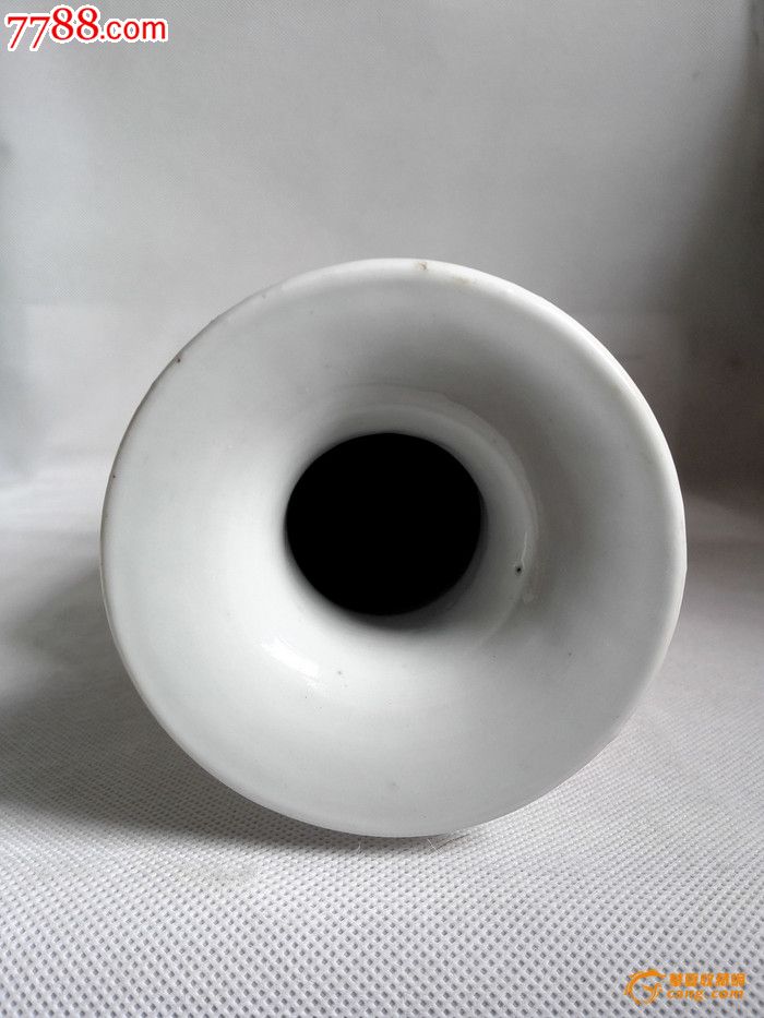 民国初期汪大兴作浅绛彩美人如玉纹瓶一对