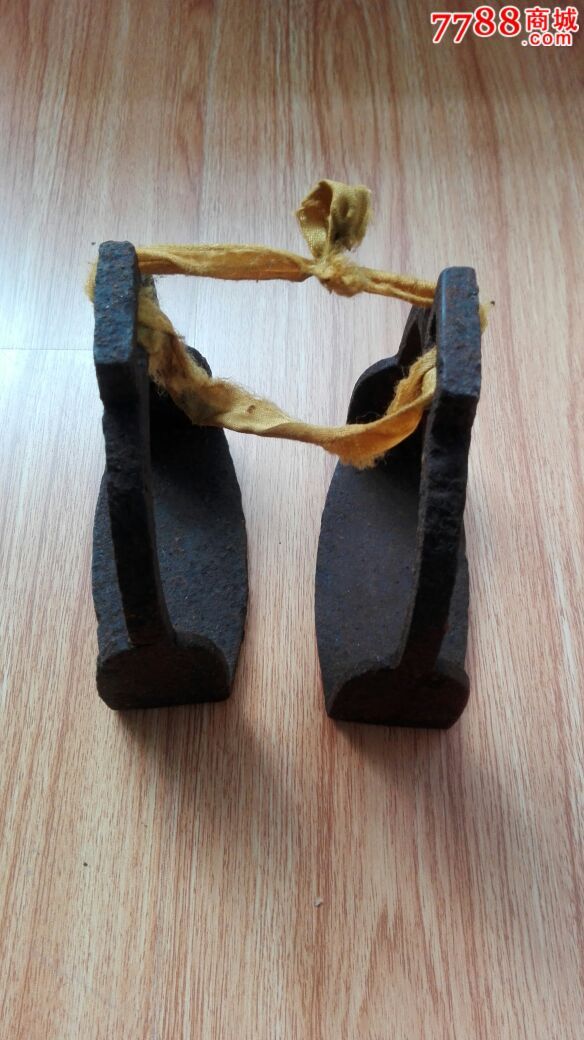 一对清代老马蹬