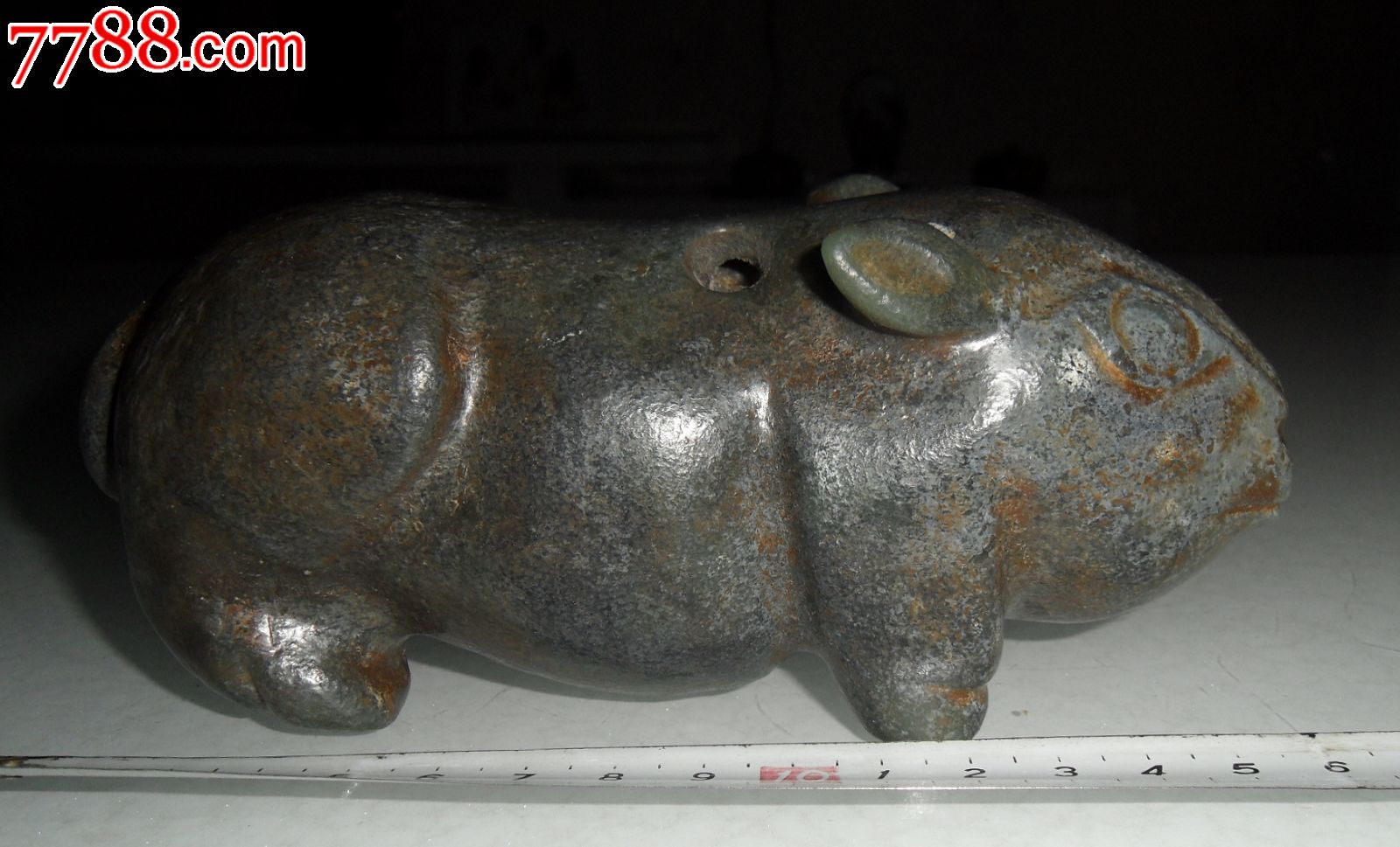 玉猪—十二生肖玉猪—玉兽—镇宅瑞兽—高古玉器_第2张_7788收藏