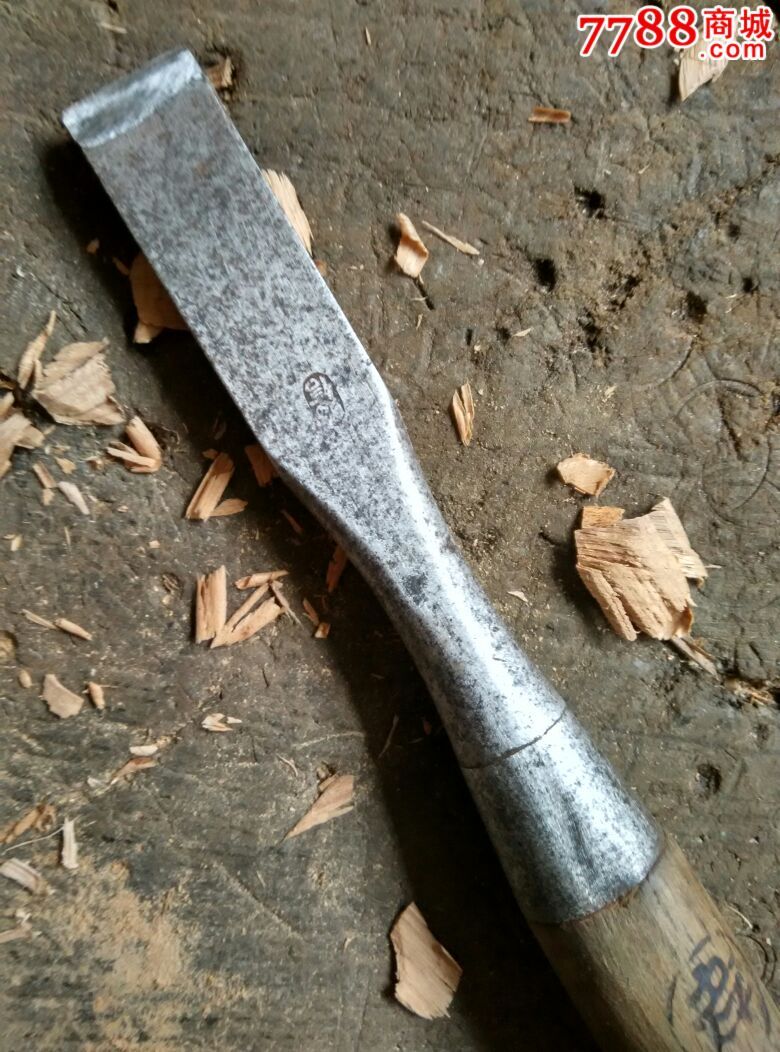 日本老扁铲～木凿