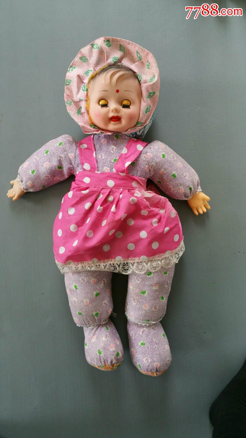 71公分巨型老布娃娃