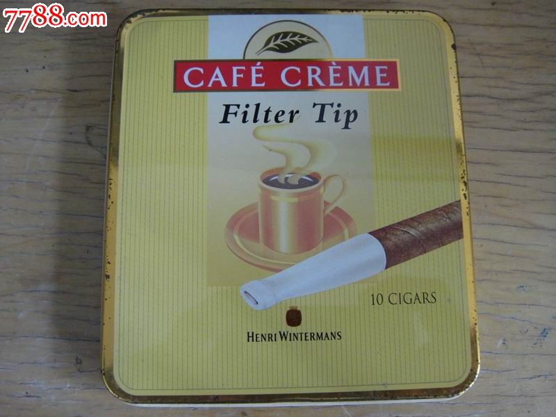 早年,荷兰【嘉辉cafecreme～铁盒,10装*3d标～小雪茄】品佳!
