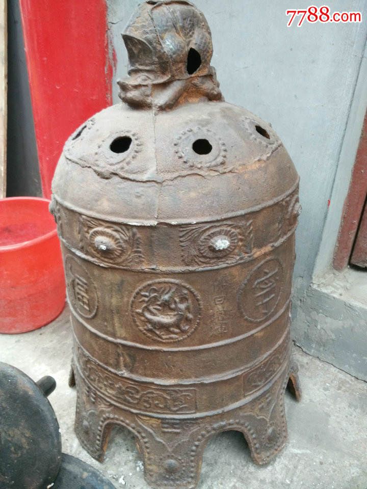 老件大铁钟清代福寿的80cm