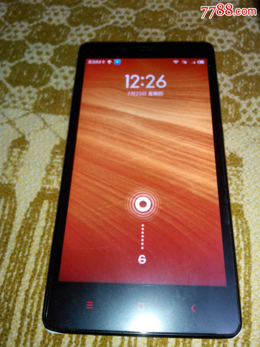 保真小米红米note手机一部