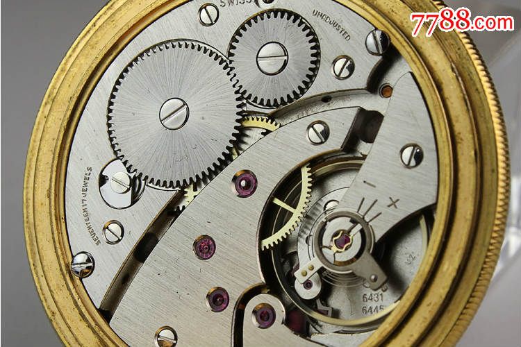 瑞士:rollie镀金壳珐琅盘怀表