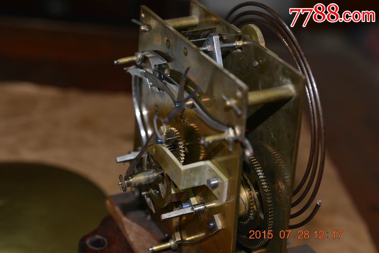 德国重锤天文钟_挂钟_第6张_七七八八钟表收藏