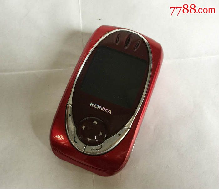 二手怀旧收藏konka/康佳s800滑盖手机配件齐全