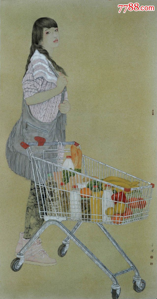 画家李瑛简单生活静心创作