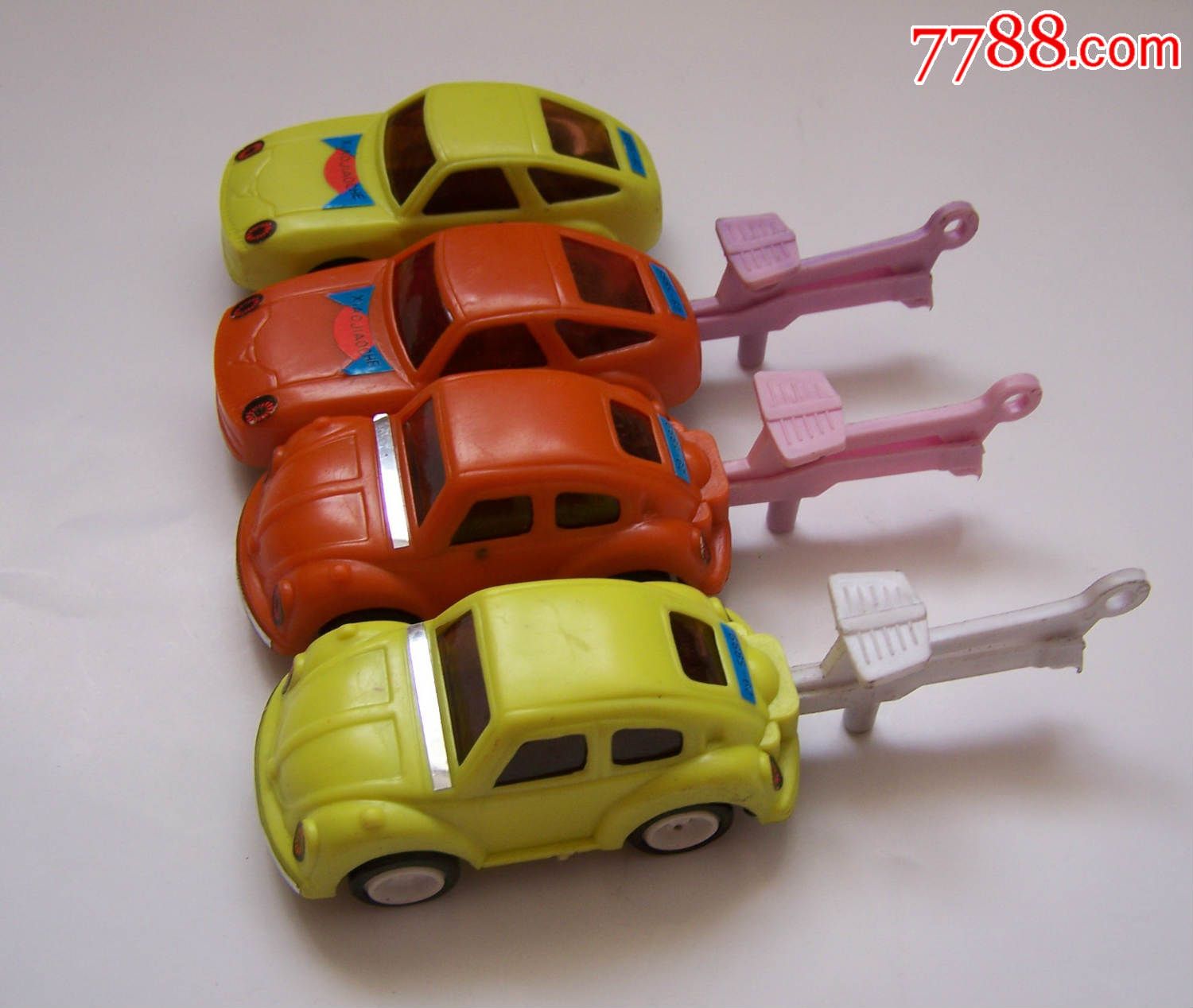 弹力小车(90年代)4台合售,点图可放大