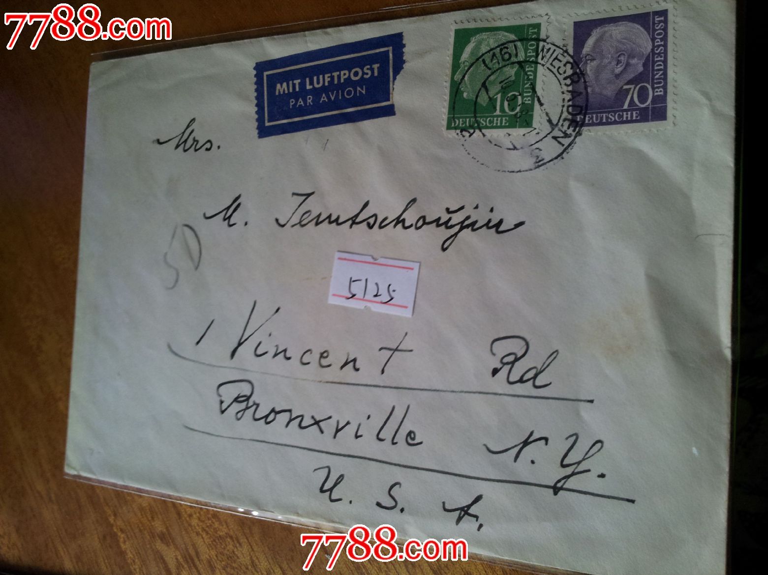 8.5海外信封外国信封上新70