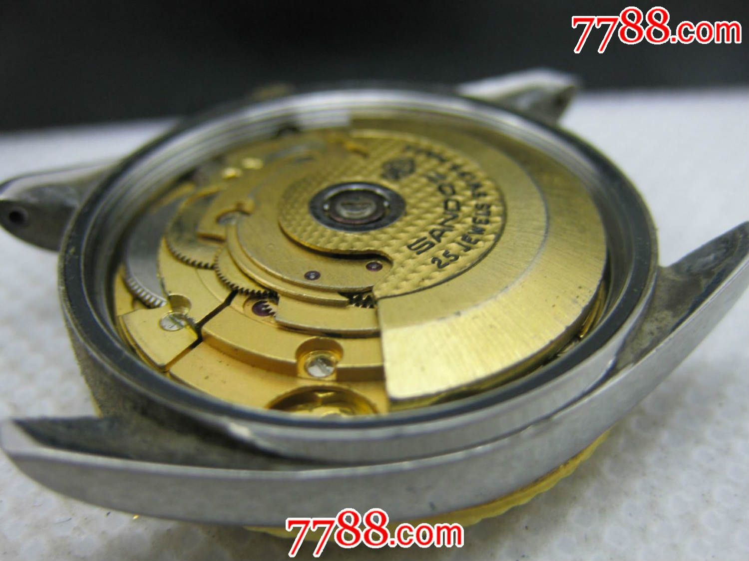 25钻2824-2黄机芯中号【山度士】