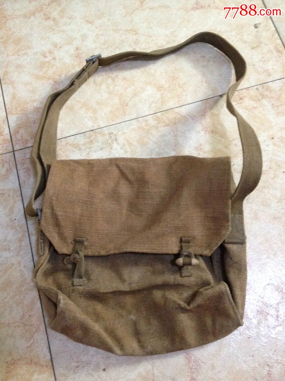 海号六一年度制/帆布斜挎包_褡裢/布包/布袋_皓瀚藏品杂货铺【7788