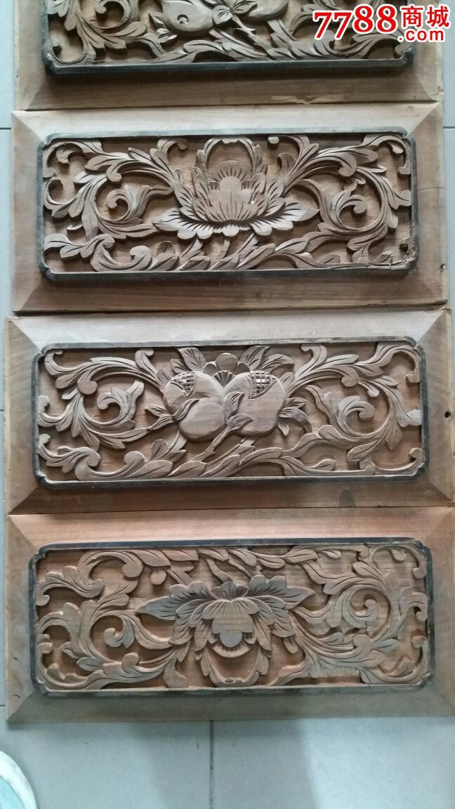 浮雕花板4片打包销售