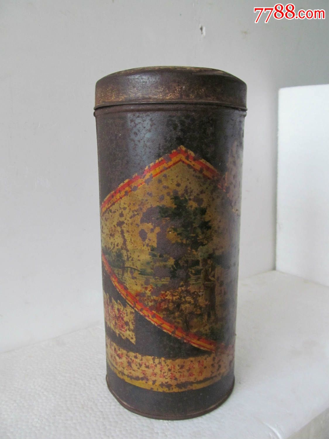 民国:北京瑞蚨祥西鸿记茶盒_茶叶罐\/盒_瀚文书