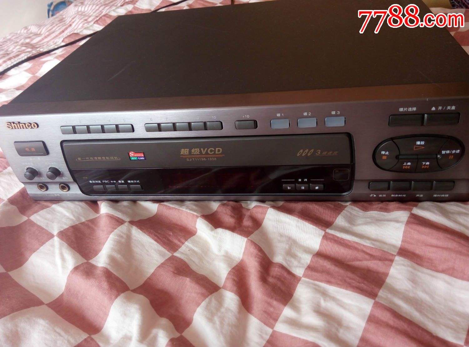 shinco-新科-三碟-vcd-影碟机