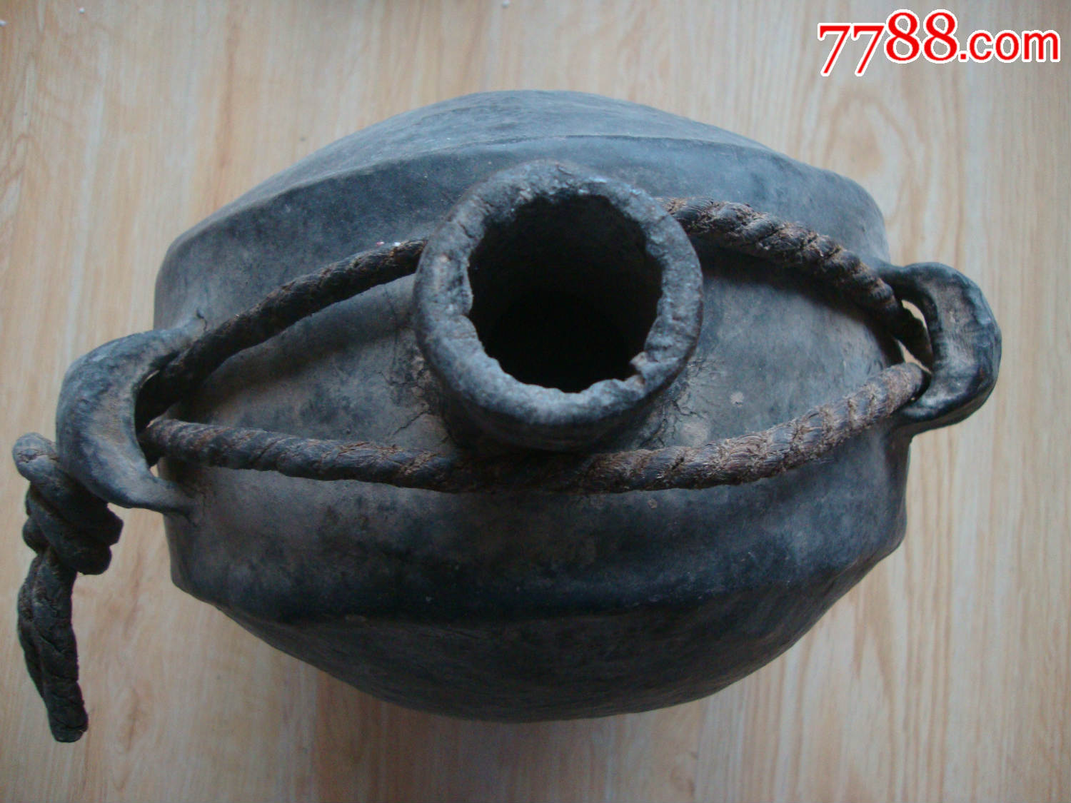 清代大号完整皮制酒壶老皮壶皮囊草原文化