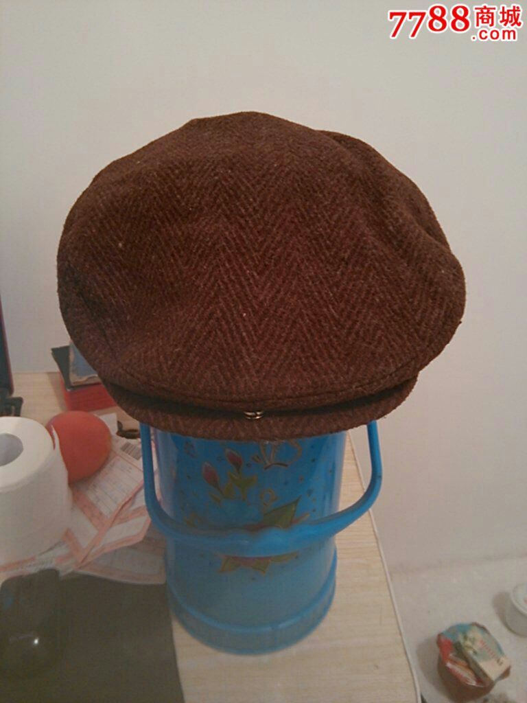 稀少的60年代左右的呢绒前进帽-se32744573-帽子-零售-7788收藏__中国