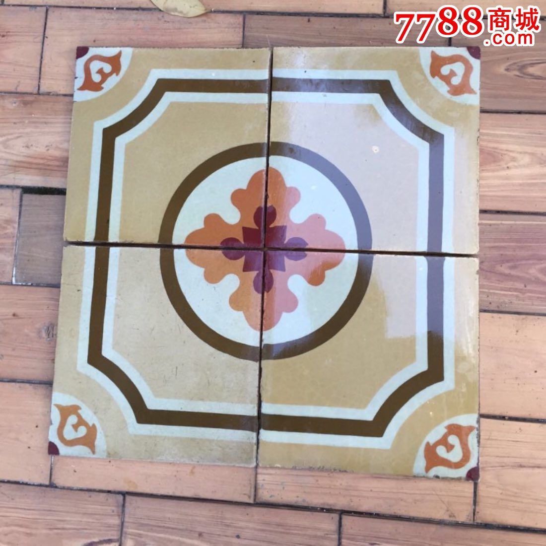 80年代老厦门花砖20cmx20cm一批,200多片