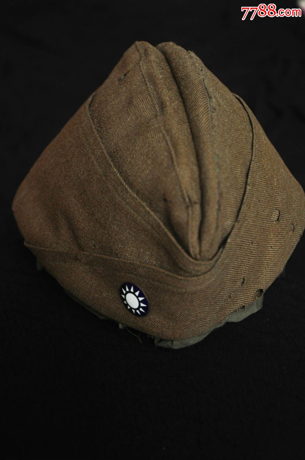 民国军人船帽-本地收的-品相一般,但能保存下来已不易,包老到民国.