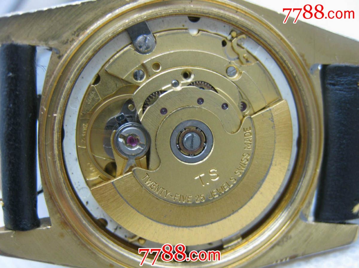 不知名的2834自动机芯满钻瑞士表