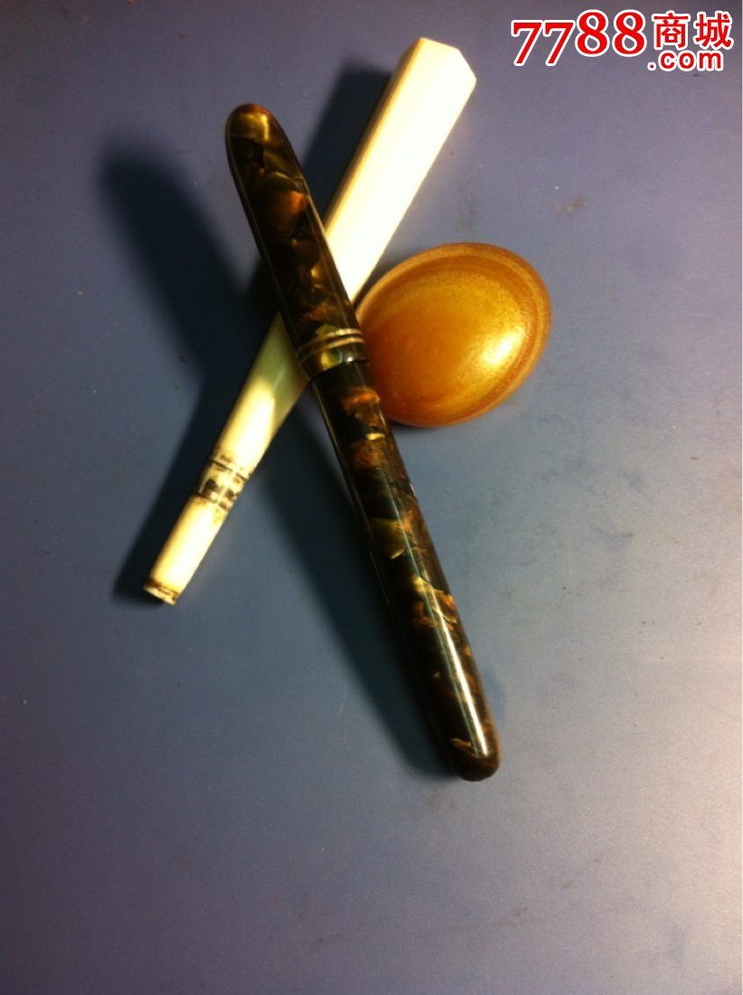 古董康克令花杆金笔conklin赛璐璐-钢笔-7788钢笔收藏