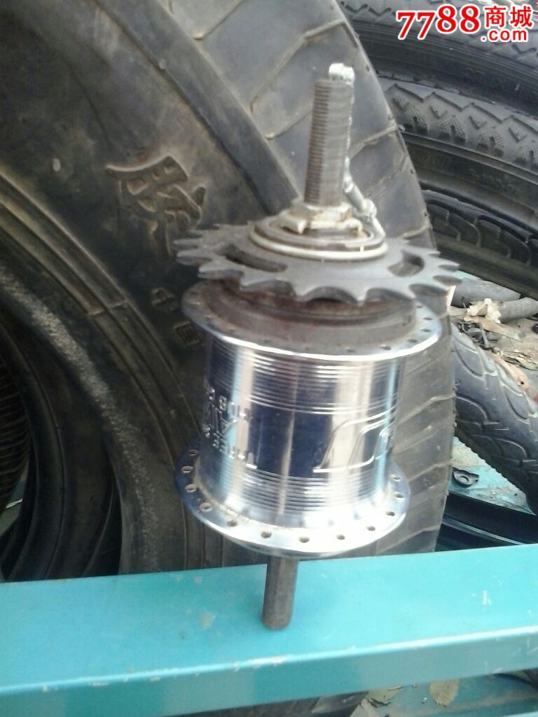 老自行车后轴总成(应该是凤头,啥车子能用请看图自定)