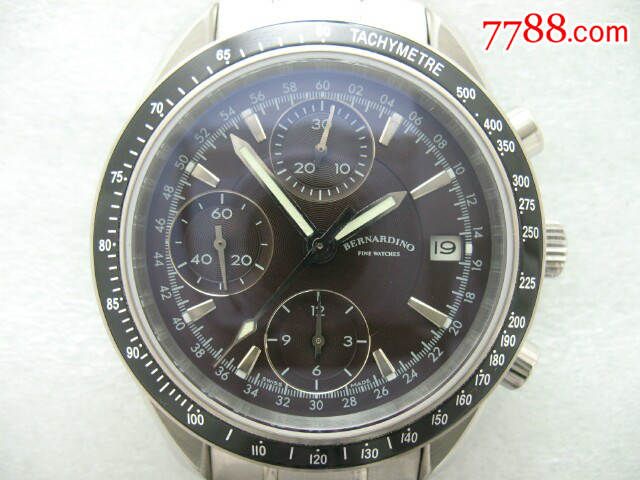 伯纳迪诺bernardino运动表自动机械男士腕表手表7750