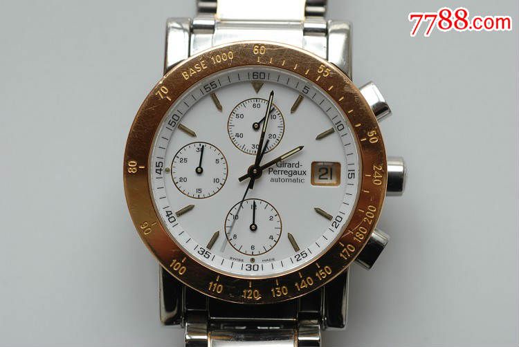 gp芝柏gp700018k自动计时-原装正品二手名表1207