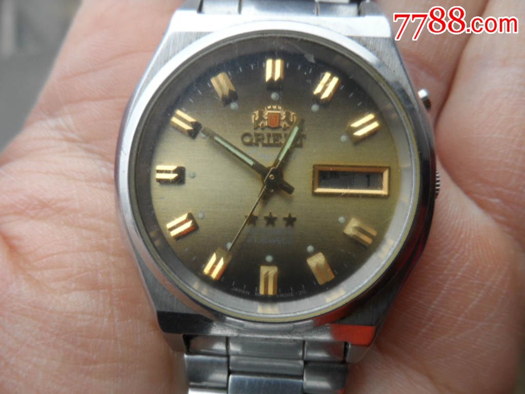 orient男式全自动机械表(80年代)_手表/腕表_第6张_七七八八钟表收藏
