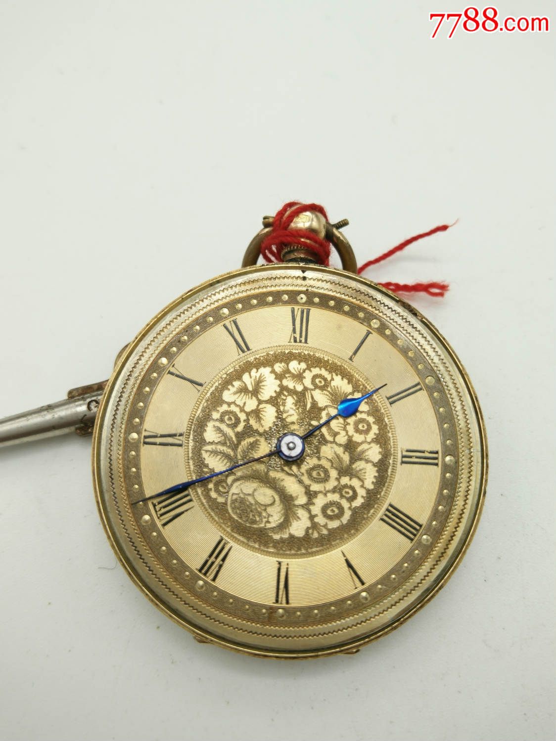 怀表/挂表,其他怀表,机械,年代不详,其他品牌,英国,其他材质_第张 