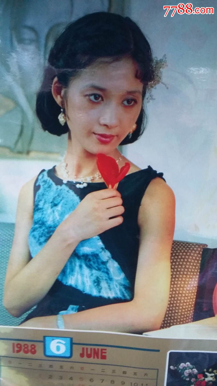 1988年《龚雪倩影》美女明星挂历