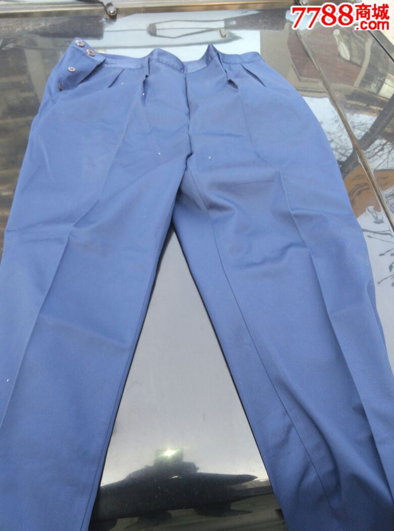 女士蓝色海军裤5号2型