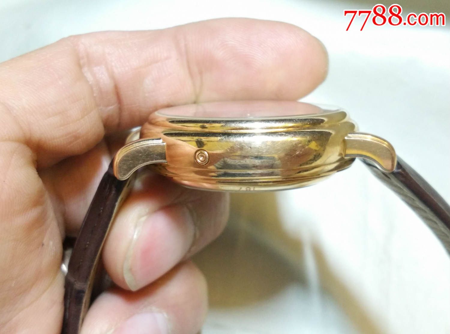 低售块收藏级新品18k玫瑰金多针多功能计时的瑞士唐龙大男表一块!