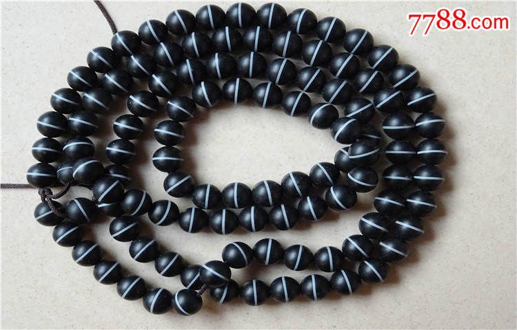 108粒天然一线药师珠念珠手串