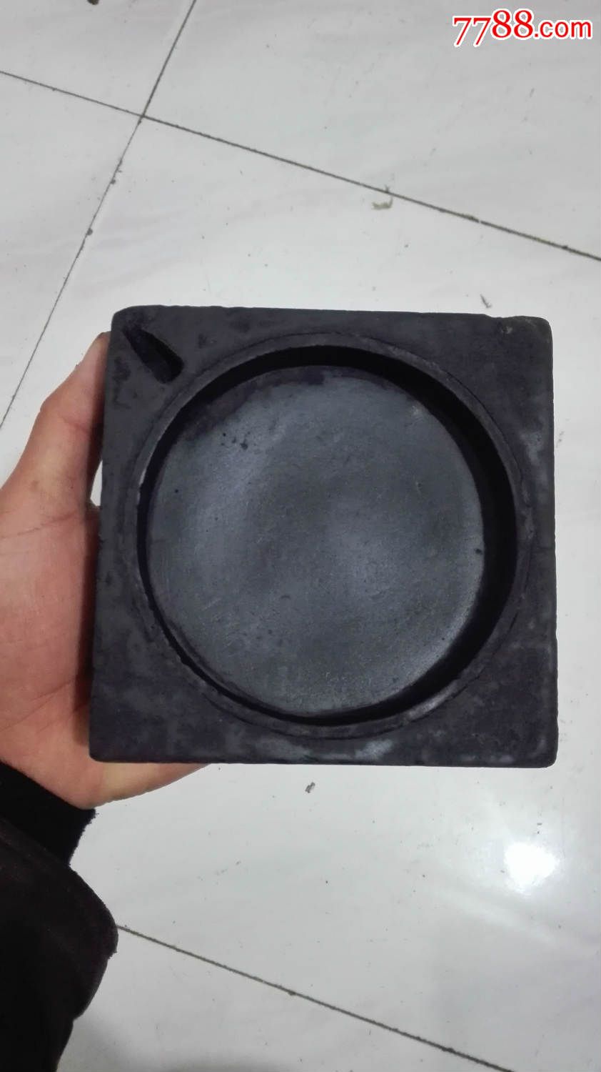 乡下收的老砚池