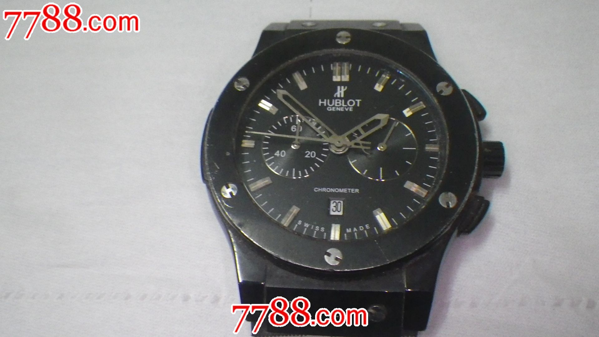 hublot大盘石英表_手表/腕表_第1张_七七八八钟表收藏