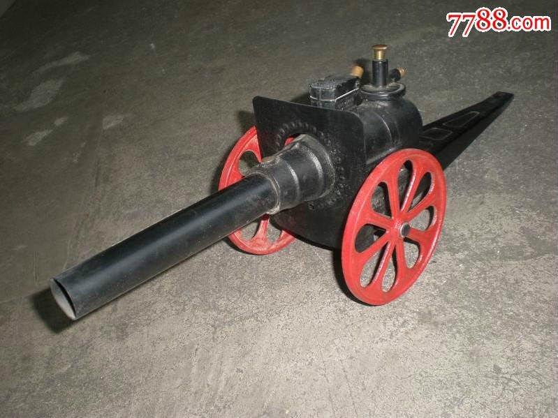 美国大型铸铁玩具大炮